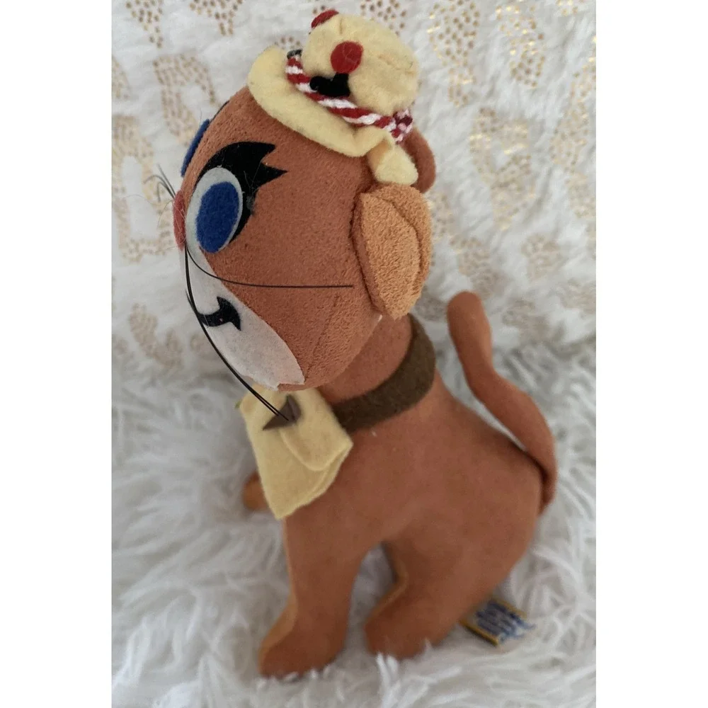 R Dakin Dream Pets Fish N Chips Plush 45911 Cat with Hat Vintage Style Toy NEW
